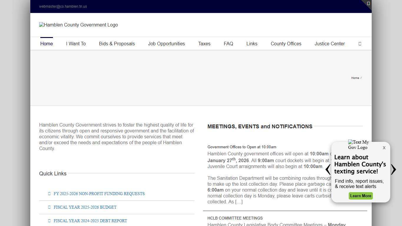 Home - Hamblen County Government